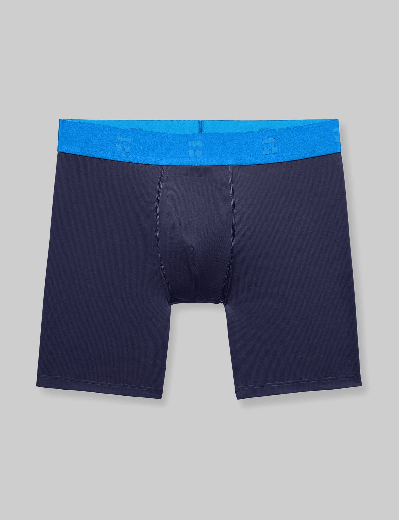 Breathable Air Mid-Length Boxer Briefs for Men - 6 Pack | Soft Stretch Comfort Underwear for Everyday Wear & Active Lifestyles | Gym, Workout, Travel & Lounge