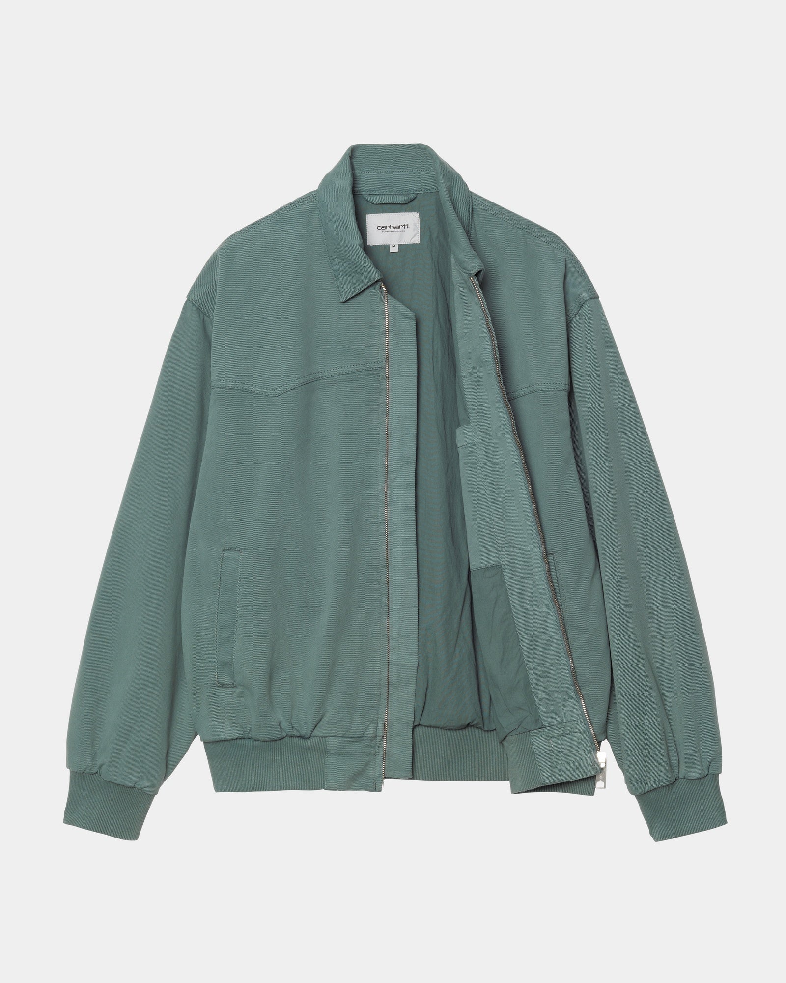 OG Santa Fe Jacket for Men - Spring Lightweight Jacket in Silver Pine (Garment Dyed) | Casual Outerwear for Hiking, Travel & Street Style