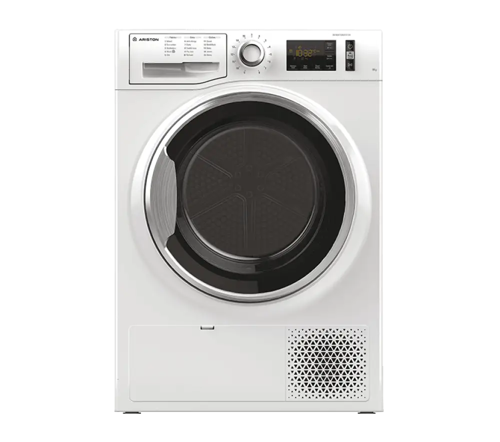 Ariston N11HPLWAUS 8kg Energy Efficient Heat Pump Dryer - Perfect for Small Apartments & Eco-Friendly Laundry