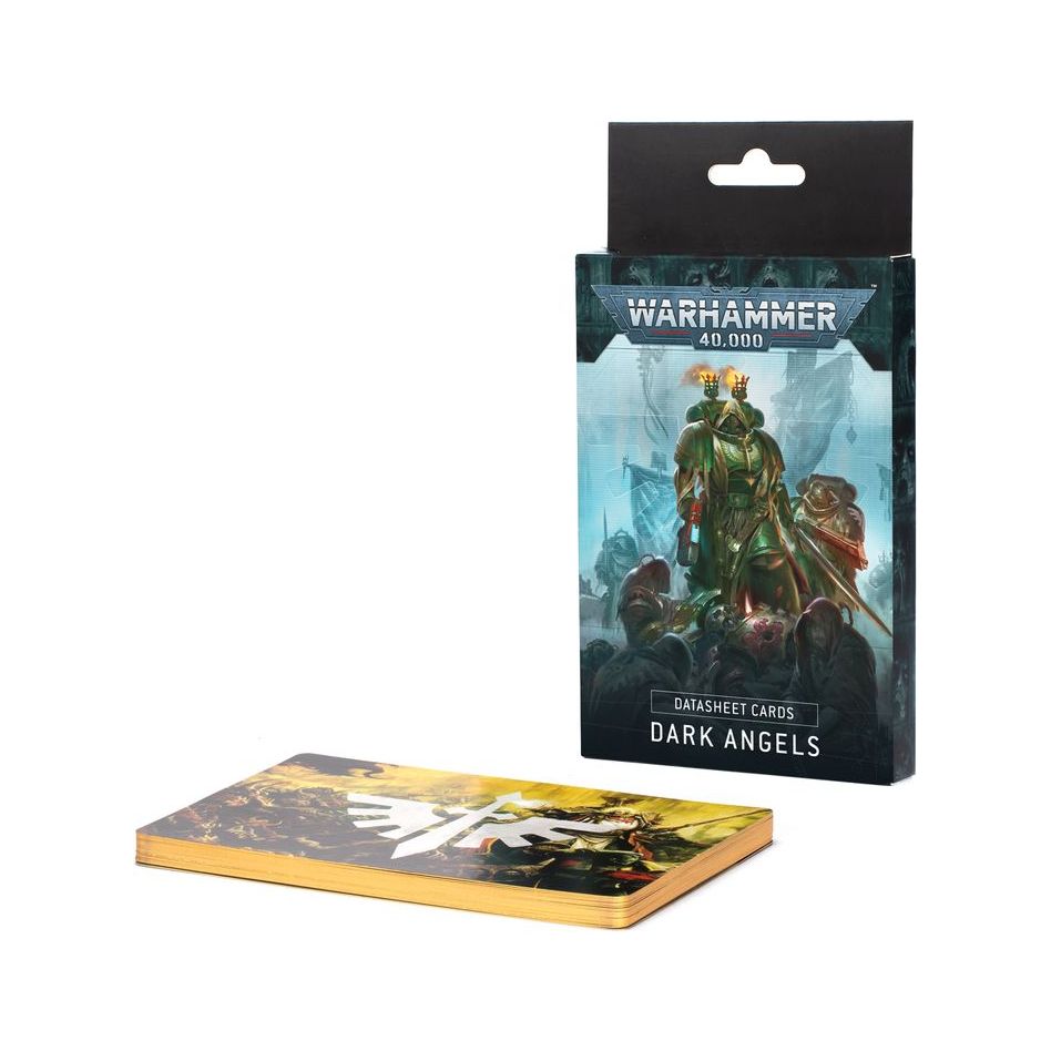 Dark Angels Datasheet Cards - Premium Trading Cards for Warhammer 40K Collectors | Perfect for Tabletop Gaming, Collection Display & Strategy Battles