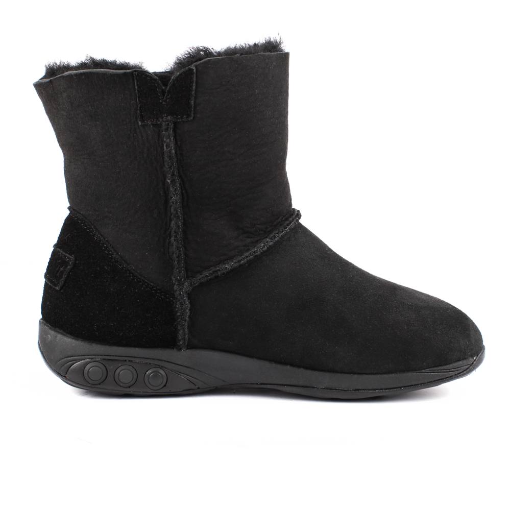 Aubrey Women's Adjustable Sheepskin Winter Boots - Cozy & Comfortable Fur Lined Snow Boots for Cold Weather, Outdoor Walking, and Casual Wear