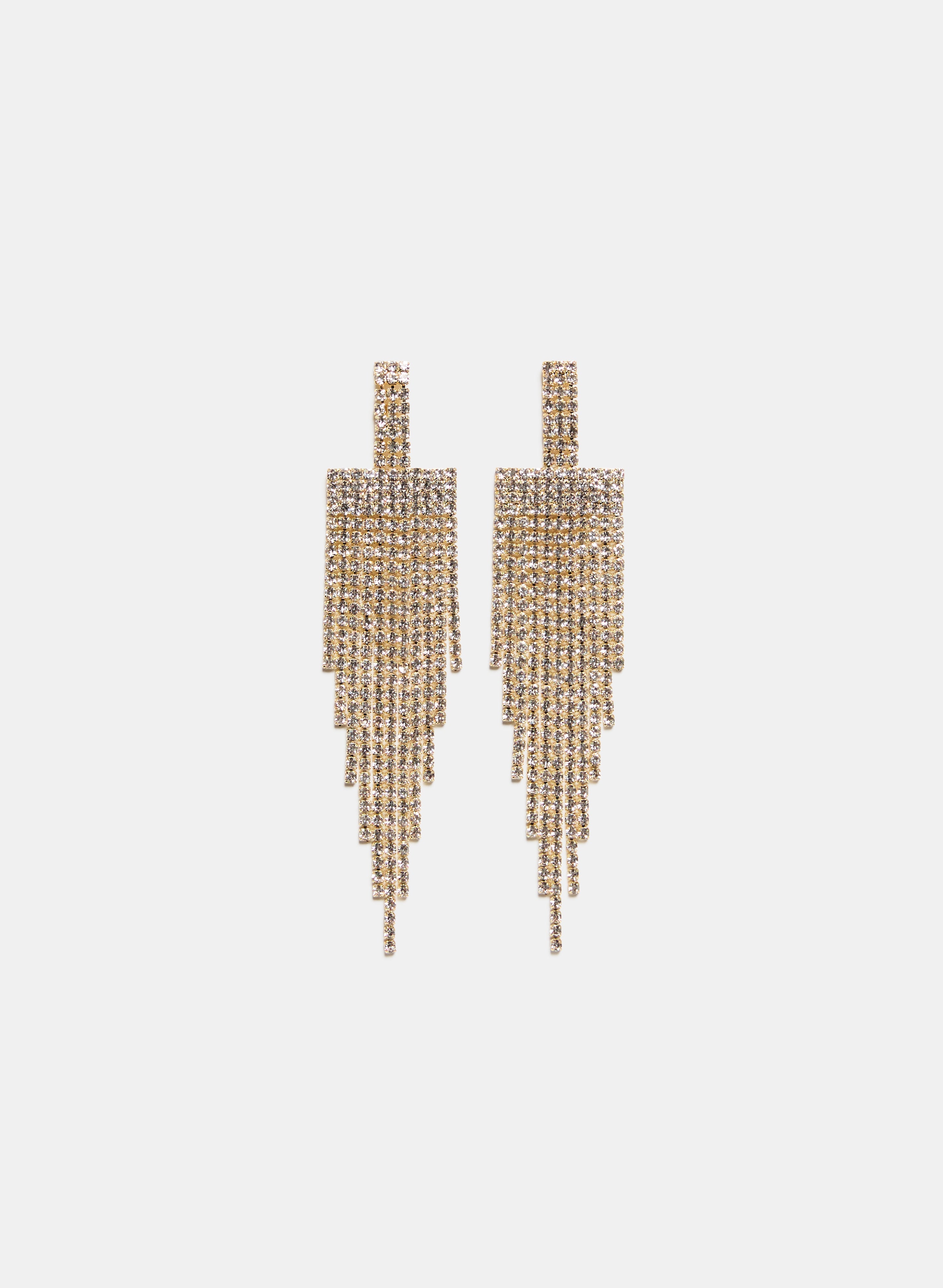 Elegant Crystal Drop Earrings for Women - Sparkling Dangle Jewelry for Party, Wedding & Evening Wear | Perfect Gift for Her