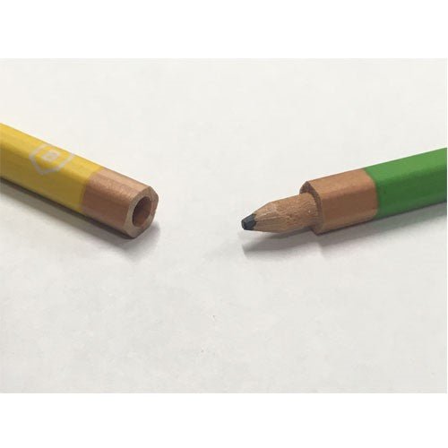 0 Waste Connectable Pencil - Eco-Friendly Refillable Wooden Pencil Set for School, Office & Art - Sustainable Writing Tool for Kids & Adults