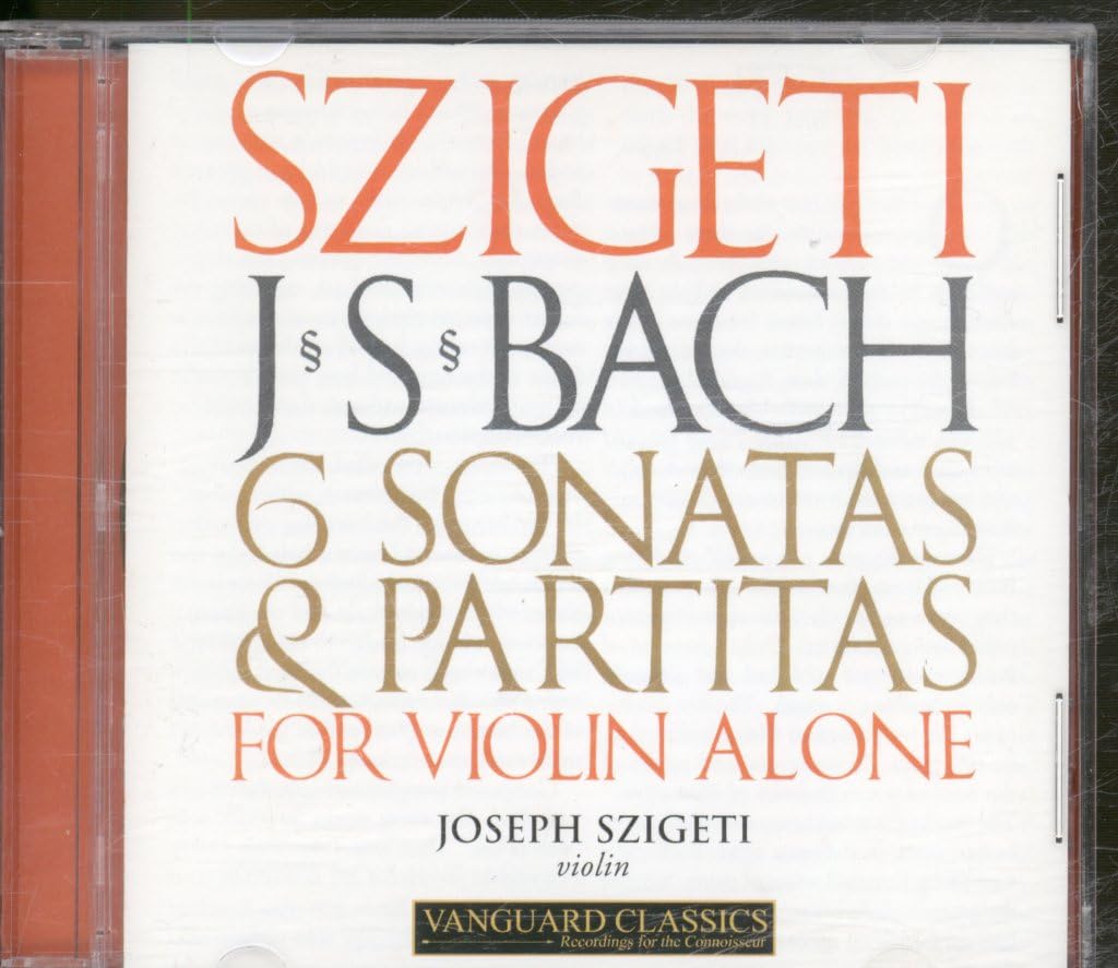Bach 6 Sonatas & Partitas for Solo Violin - Premium Sheet Music Book for Violinists, Students & Teachers - Perfect for Practice, Performances & Music Education