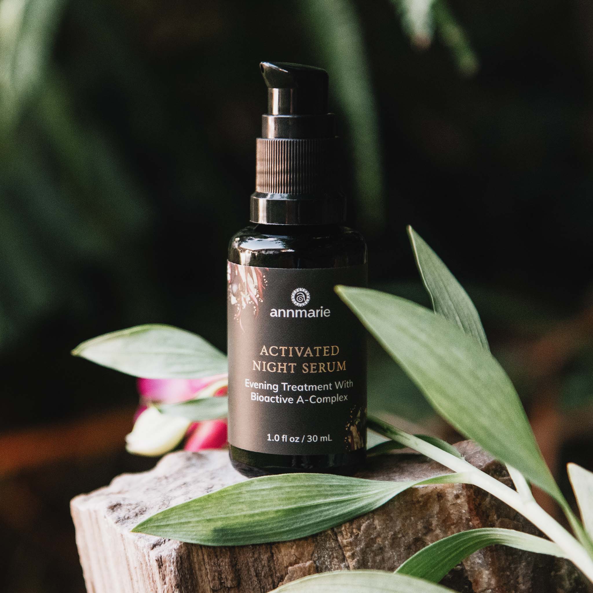 Best Activated Night Serum for Glowing Skin - Anti-Aging & Hydrating Face Treatment - Perfect for Evening Skincare Routine & Overnight Repair