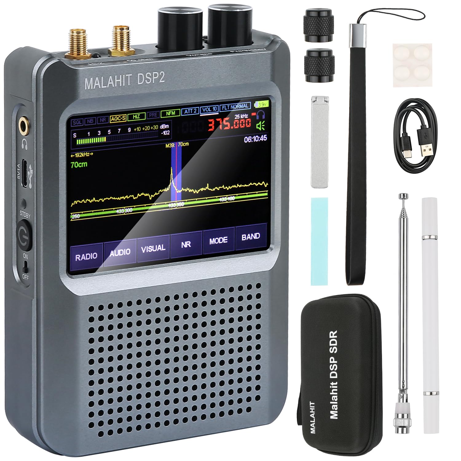 Malahit DSP2 SDR Radio Receiver V2.4 - 3.5