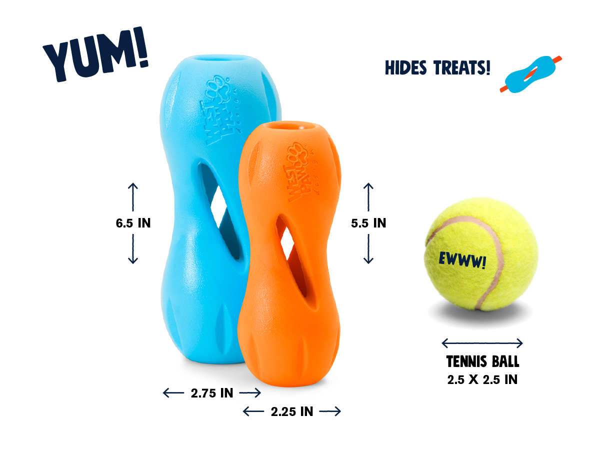 Qwizl Interactive Dog Treat Toy - Durable Chew Toy for Small & Large Dogs - Perfect for Training, Boredom Relief & Dental Health | Indoor & Outdoor Play