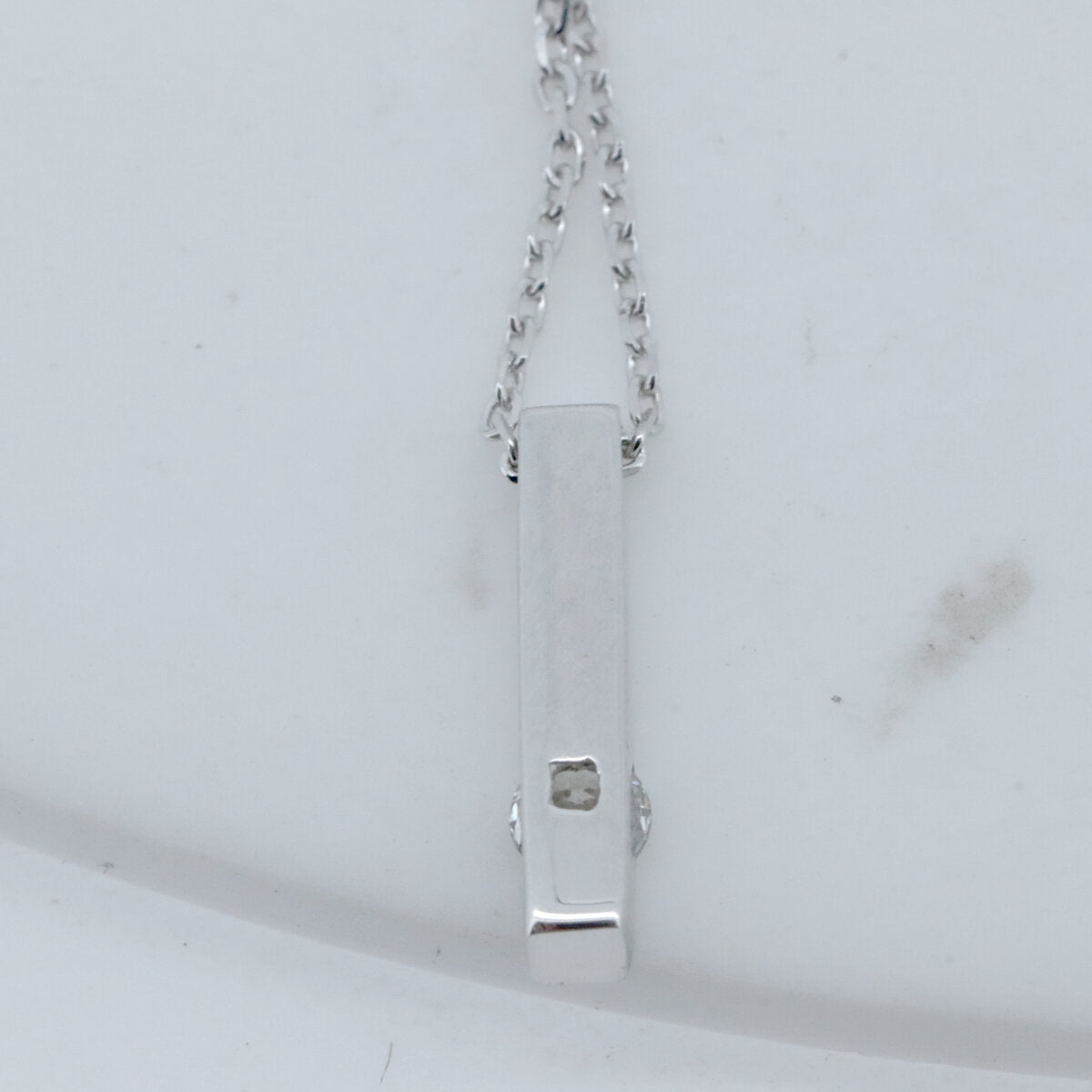 4℃ Diamond 18K White Gold Necklace for Women - Elegant Pendant Jewelry Gift for Anniversary, Wedding & Special Occasions
