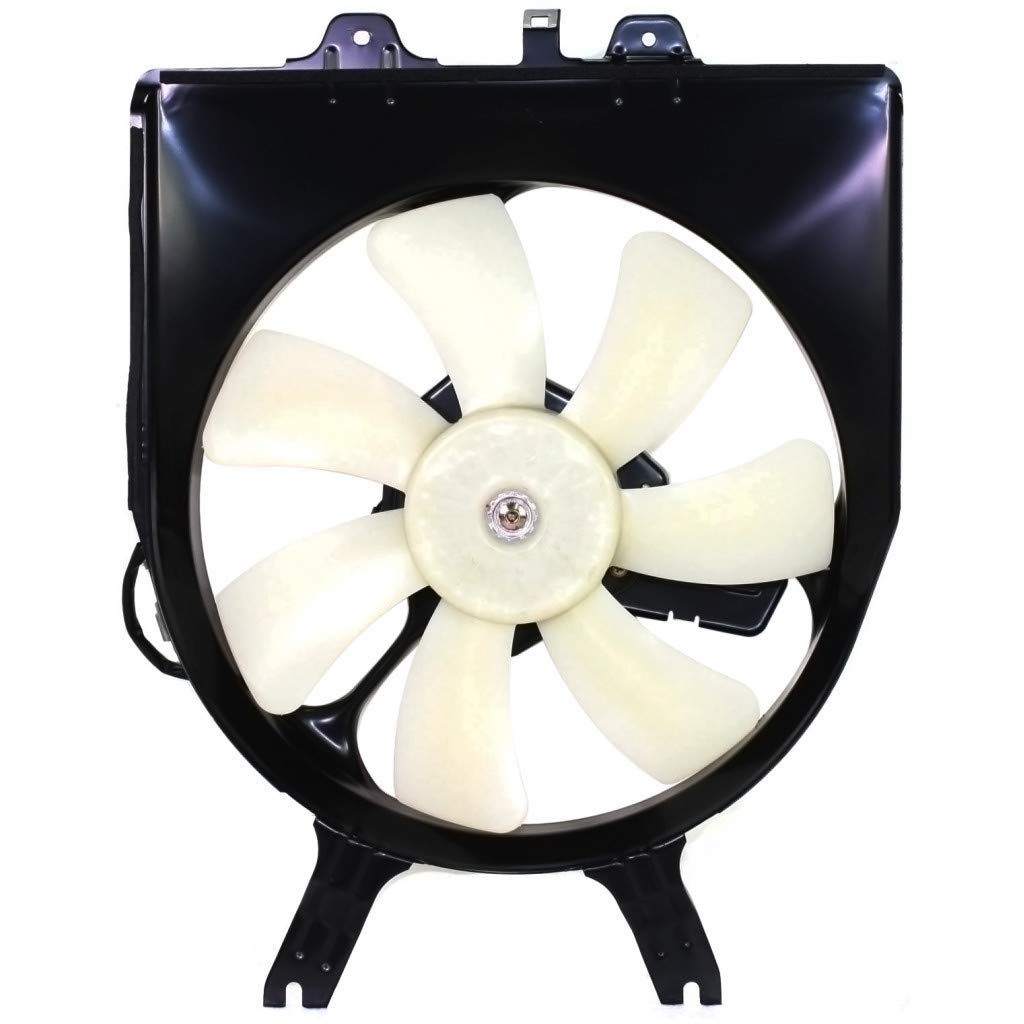 2005-2010 Honda Odyssey Passenger Side Radiator Fan - Single Fan Replacement Part HO3117101 38615RGLA01 | Fits 2005 2006 2007 2008 2009 2010 Models | Perfect for Cooling System Repair & Maintenance