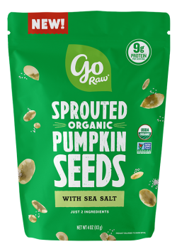 Organic Sprouted Snacking Seeds with Sea Salt - Healthy, Vegan, Gluten-Free Snack for On-the-Go, Hiking, and Office Breaks