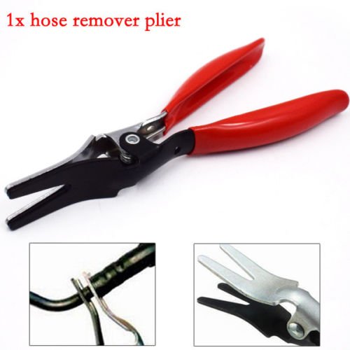 Angled Auto Fuel Vacuum Line Tube Hose Remover Separator Pliers - Professional Hand Tool for Car Repair & Maintenance (Ideal for Mechanics & DIY Enthusiasts)