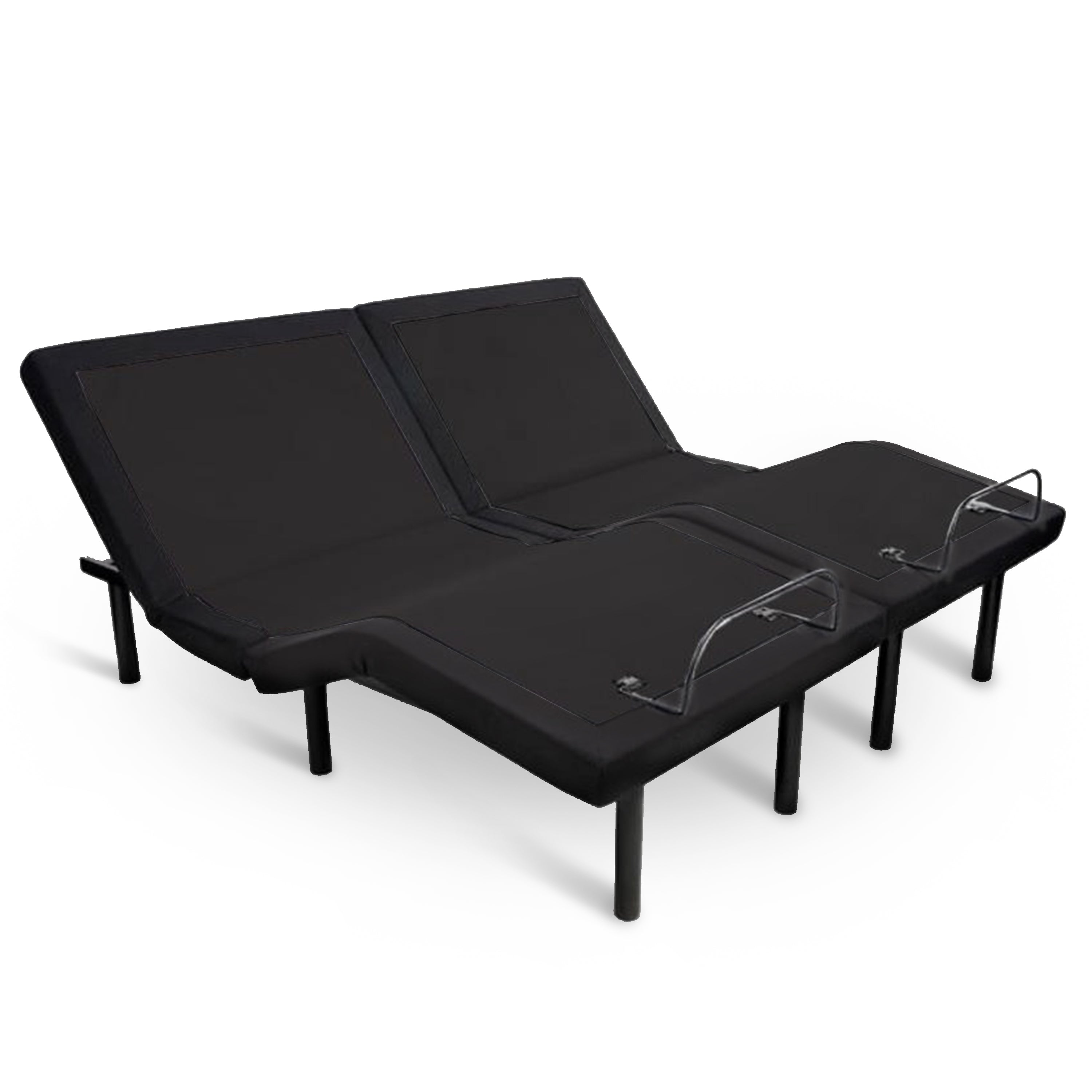 Space Saving Storage Bed with Dual Comfort - Queen Size Platform Bed Frame with Underbed Drawers for Small Bedrooms & Guest Rooms