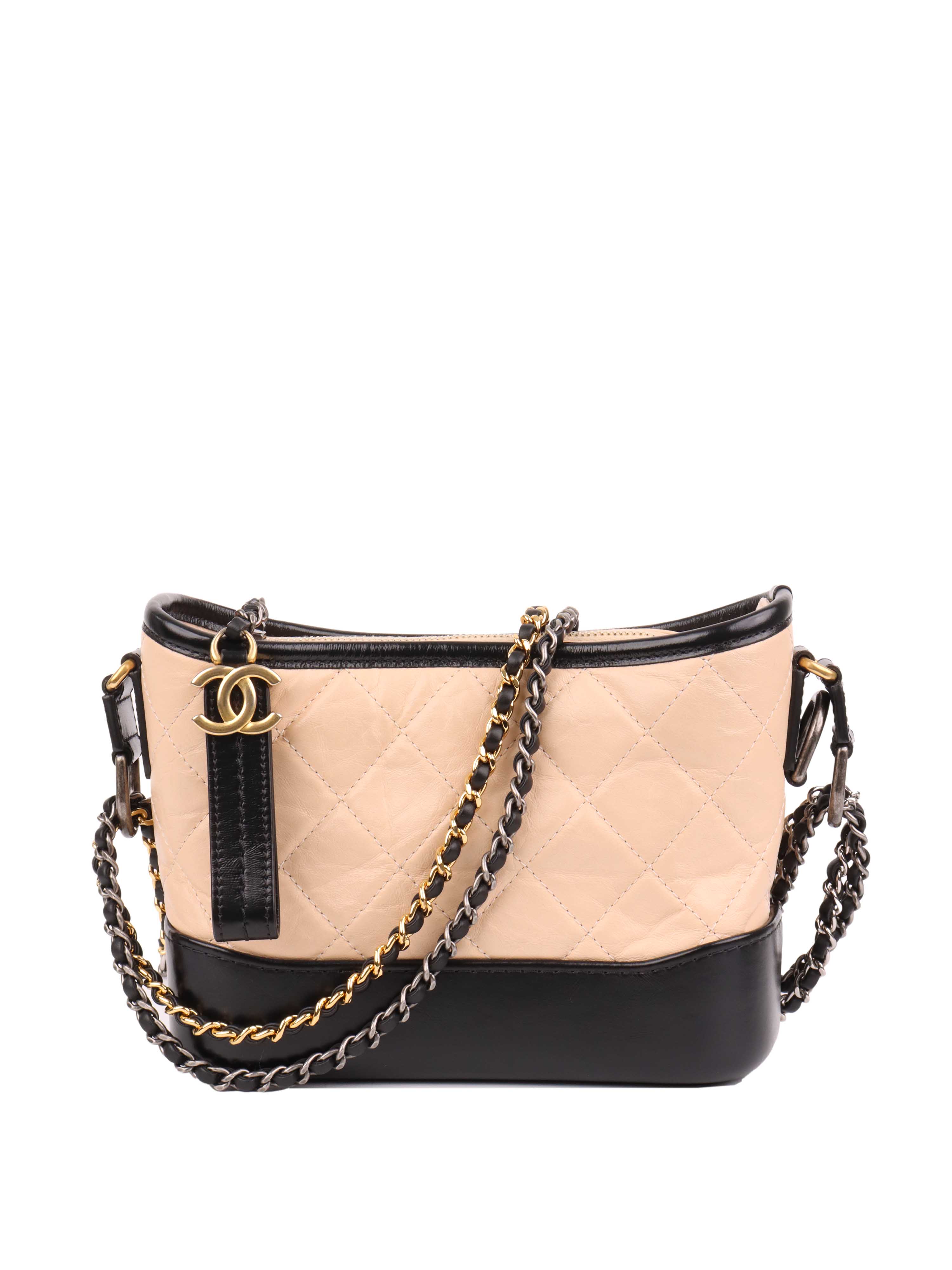 Chanel Small Beige Gabrielle Bag - Luxury Designer Handbag for Women | Perfect for Everyday Use, Work & Special Occasions