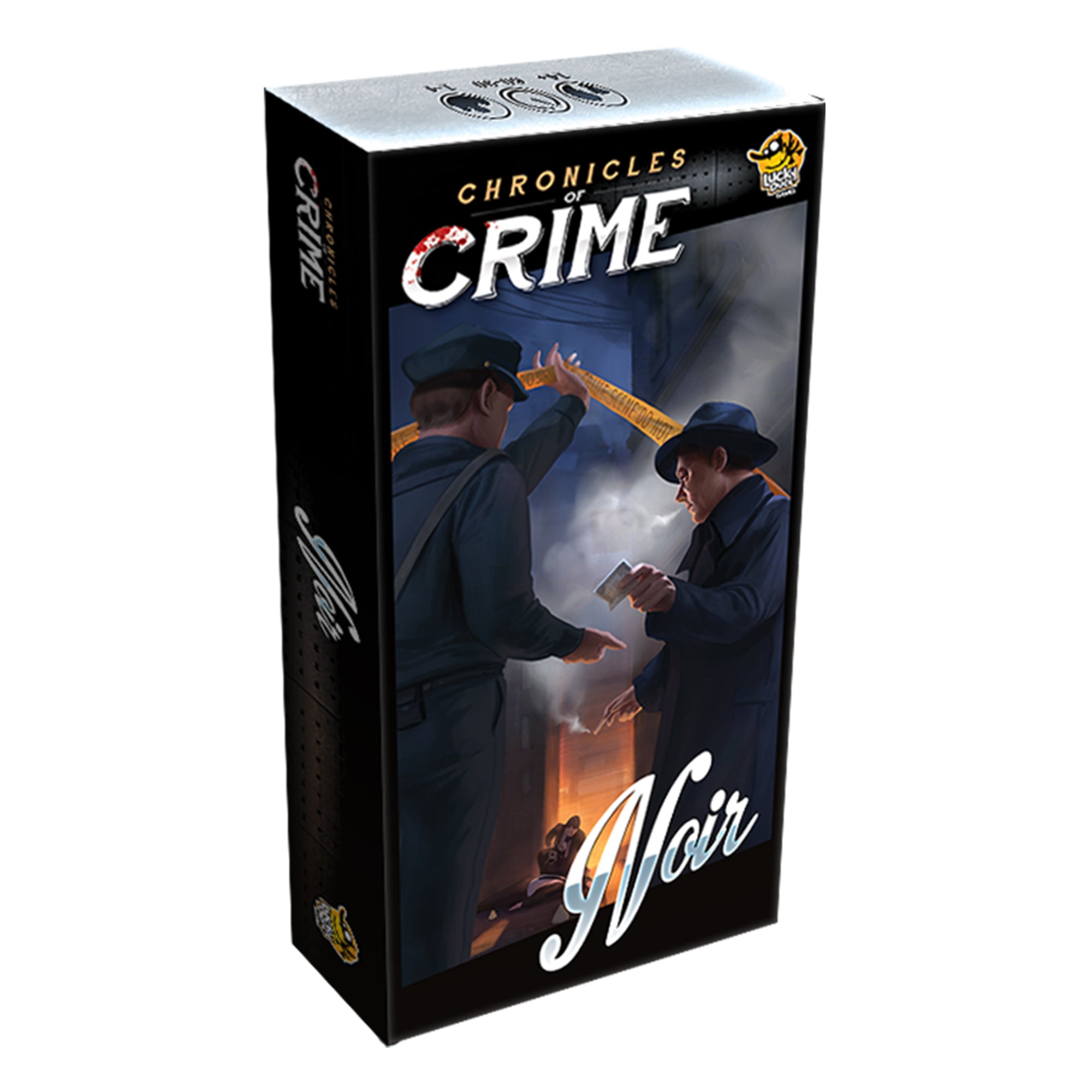 Chronicles of Crime: Noir - Detective Board Game for Adults & Teens | Solve Murder Mysteries with VR App | Perfect for Game Nights & Parties