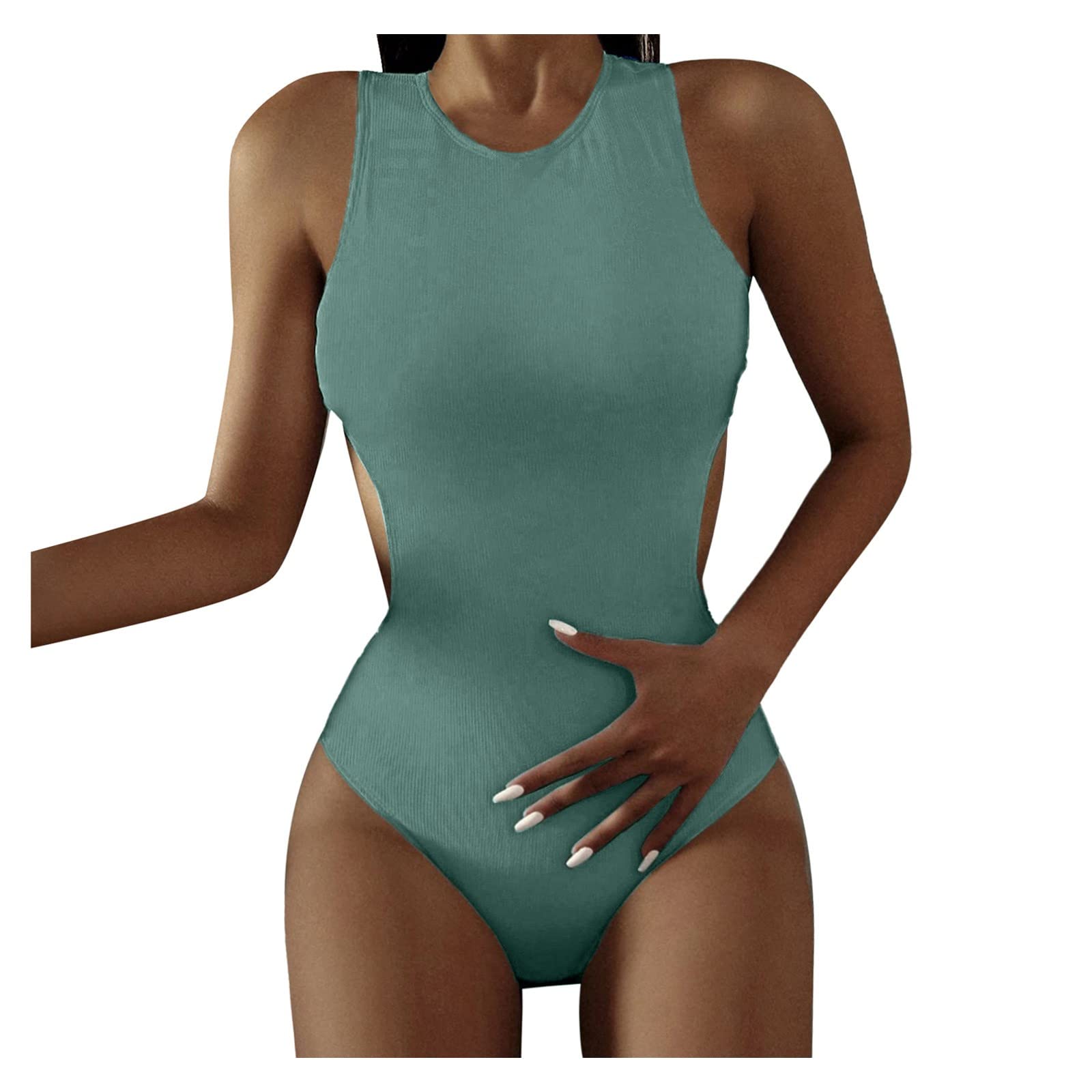 Women's Tummy Control Push-Up Bikini Set - Brazilian Bandage Swimwear for Beach & Pool | Sexy High Waisted Bathing Suit for Summer Vacation & Tropical Getaways