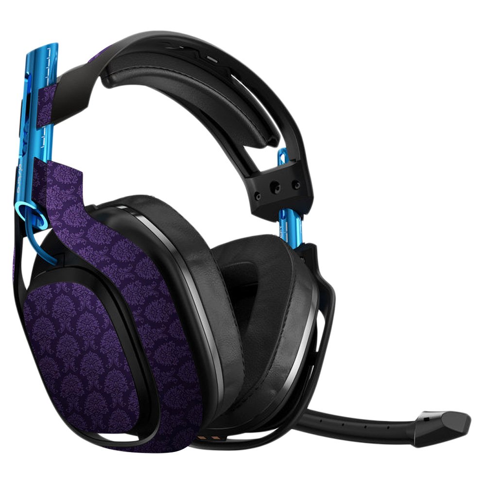 MightySkins Vinyl Decal Wrap Cover for Astro A50 3rd Gen Gaming Headset - Antique Purple, Protective & Durable Skin, Easy to Apply & Remove, Made in USA | Perfect for Gaming, Streaming & Customizing Your Headset