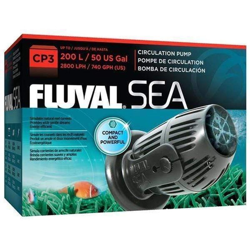 Fluval Sea CP3 Circulating Water Pump 2800L/h (740GPH) - Powerful Saltwater Aquarium Pump for Reef Tanks, Marine Fish Tanks & Protein Skimmers