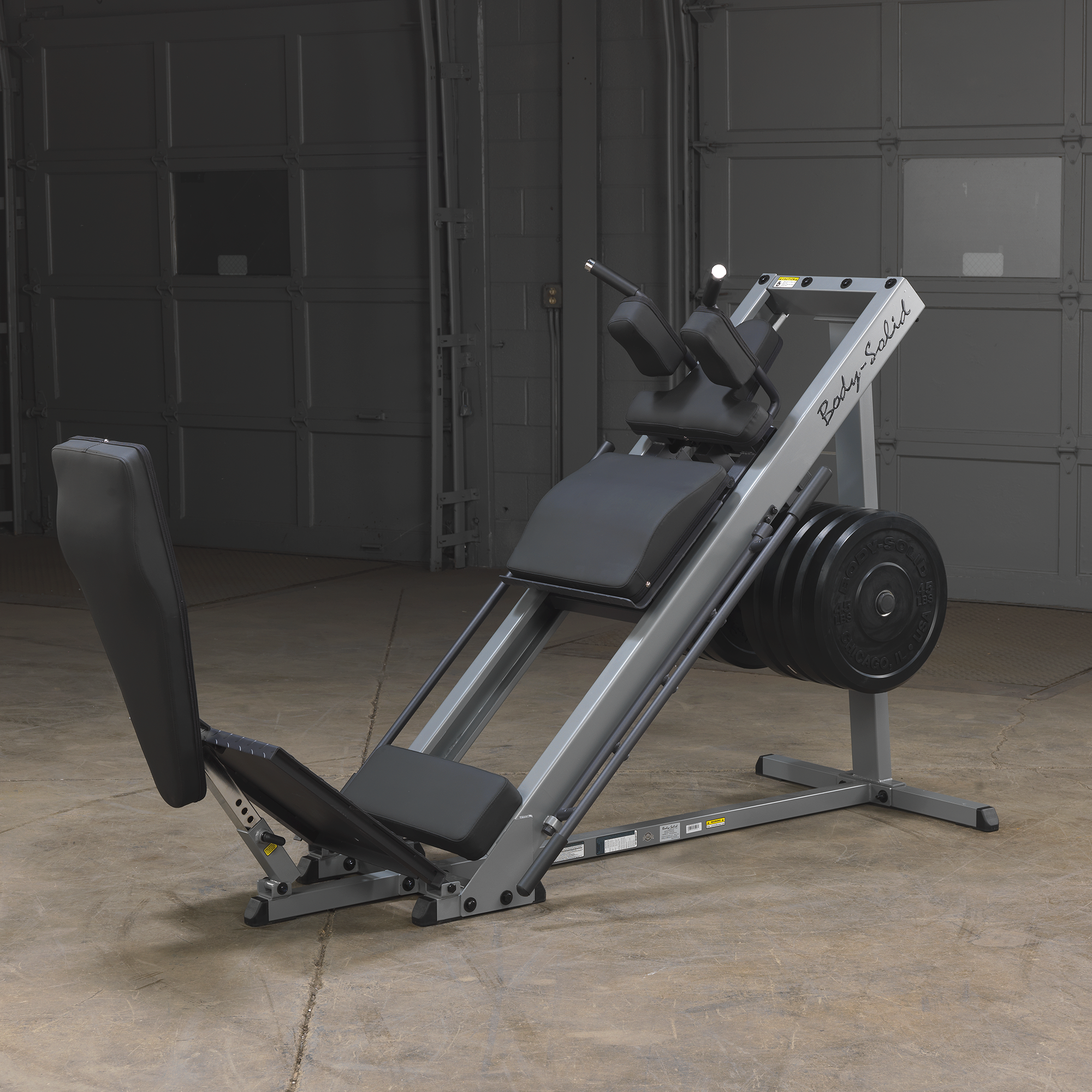 Leg Press and Hack Squat Machine - Professional Gym Equipment for Home & Commercial Use - Strength Training for Legs, Glutes & Core - Perfect for Weightlifting, Bodybuilding & Fitness Workouts