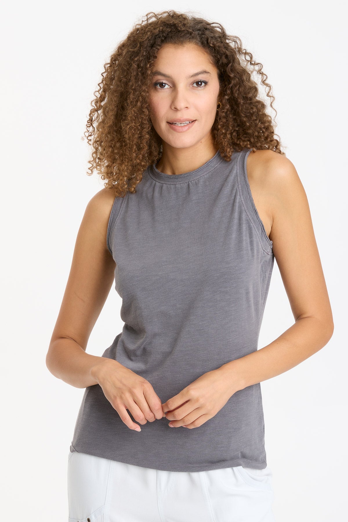 Tasha Tank Top - Stylish Women's Graphic Tee with Unique Nebulous Pigment Design | Perfect for Casual Wear, Summer Outfits & Everyday Fashion