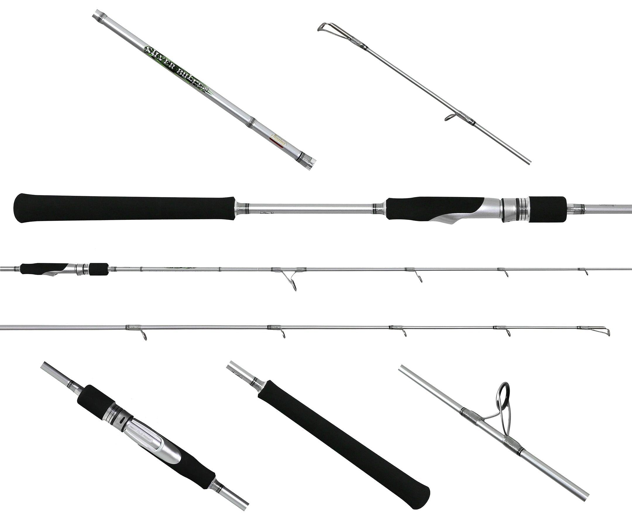 Jigging World Silver Bullet Slow Pitch Spinning Rod - High Performance Saltwater Fishing Rod for Jigging & Bottom Fishing | Perfect for Offshore & Deep Sea Angling