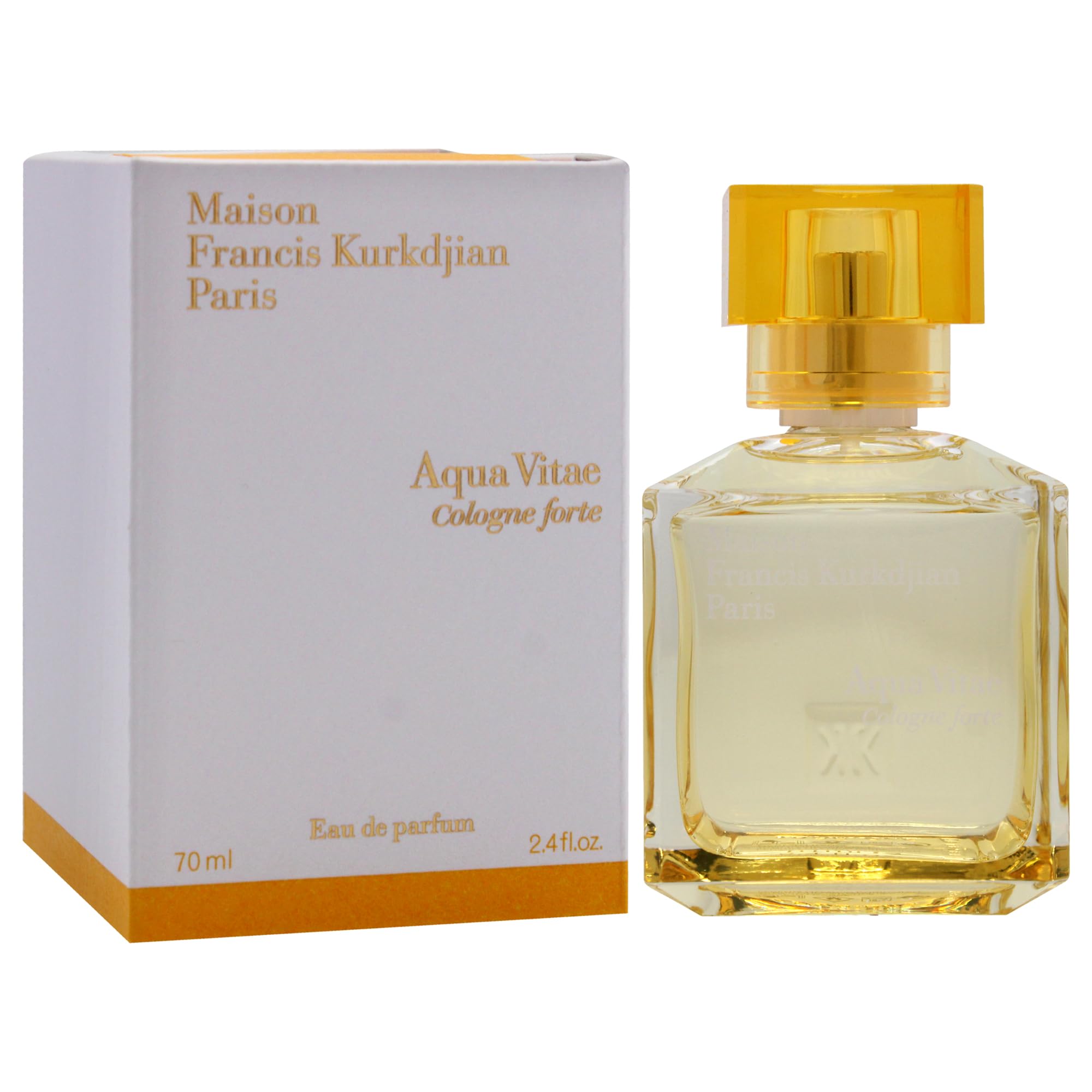 Maison Francis Kurkdjian Aqua Vitae Cologne Forte Unisex Eau de Parfum - 2.4 oz / 70ml Luxury Perfume Spray for Men & Women | Daytime Wear, Office, Date Night & Special Occasions