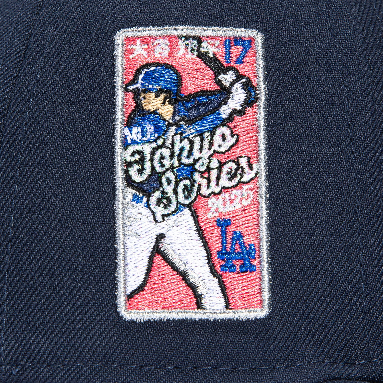 New Era 59Fifty Los Angeles Dodgers 2025 Tokyo Series Ohtani Patch Snapback Hat - Navy, White & Pink Colors | Official MLB Baseball Cap for Men & Women | Perfect for Games, Collecting & Streetwear Fashion
