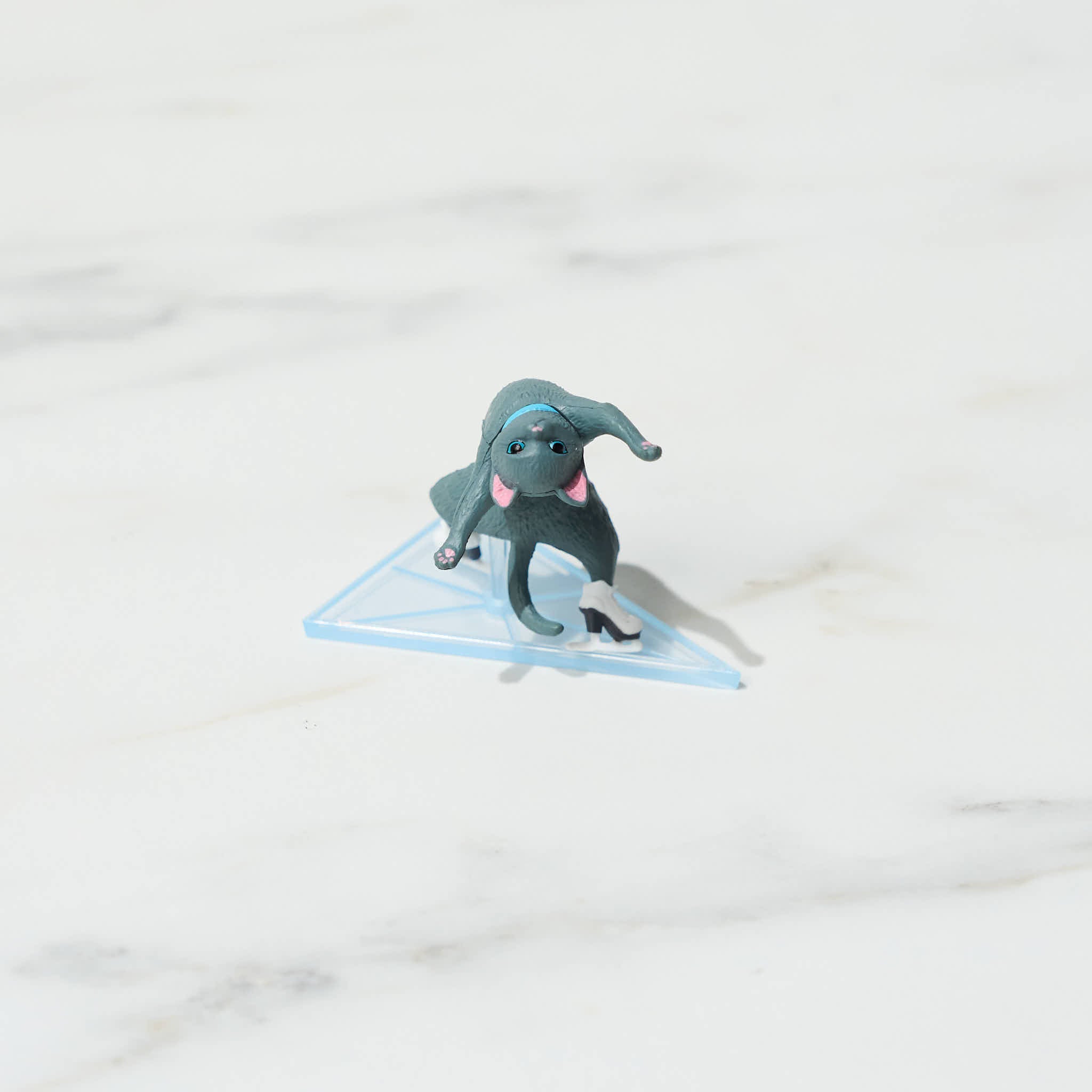 Silver Ice Cat Gacha Capsule Toy - Collectible Cute Cat Figures for Kids & Adults - Perfect for Gifts, Party Favors, and Anime Collections