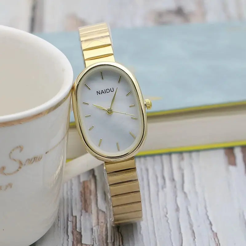 Elegant Roman Numeral Watch for Women - Stylish Analog Wristwatch with Leather Band - Perfect for Office, Casual Wear & Special Occasions