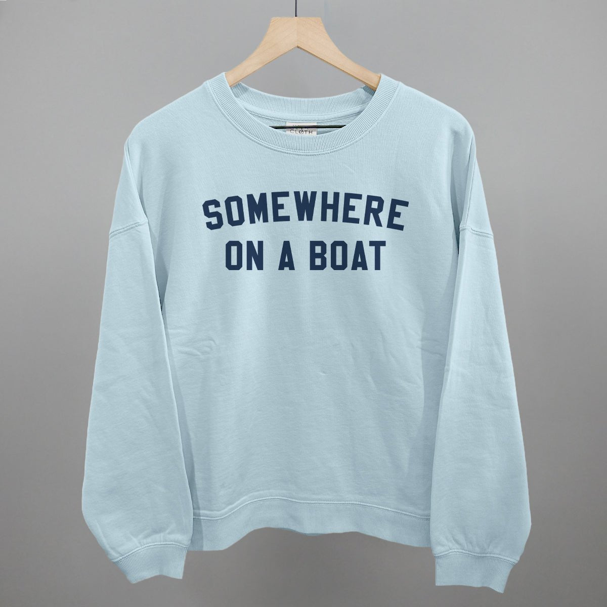 Somewhere On A Boat - Premium Nautical Decor for Home & Office - Perfect for Beach Houses, Boats, and Coastal-Themed Spaces