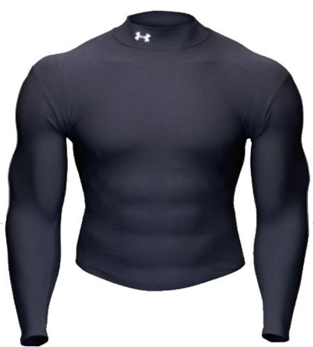 Under Armour ColdGear Mock Men's Thermal Long Sleeve Shirt - Moisture Wicking & Odor Control for Running, Hiking & Winter Workouts