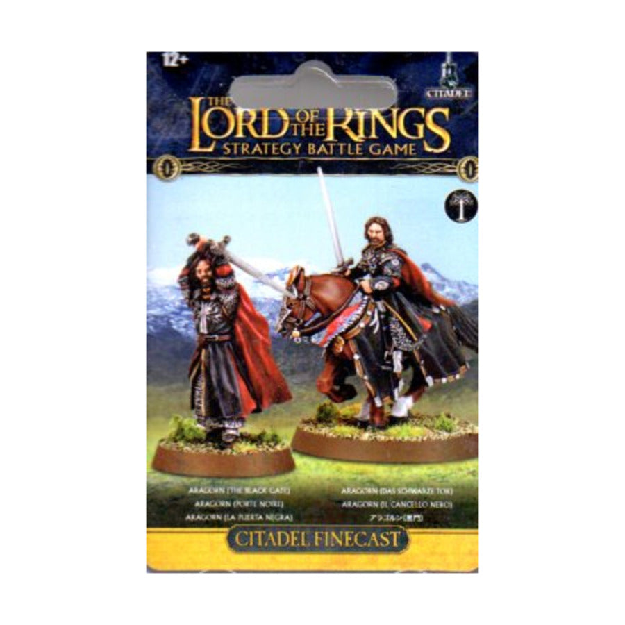 Aragorn (The Black Gate) - Lord of the Rings Collectible Figure for Display & Gifts | Perfect for LOTR Fans, Cosplay, and Home Decor