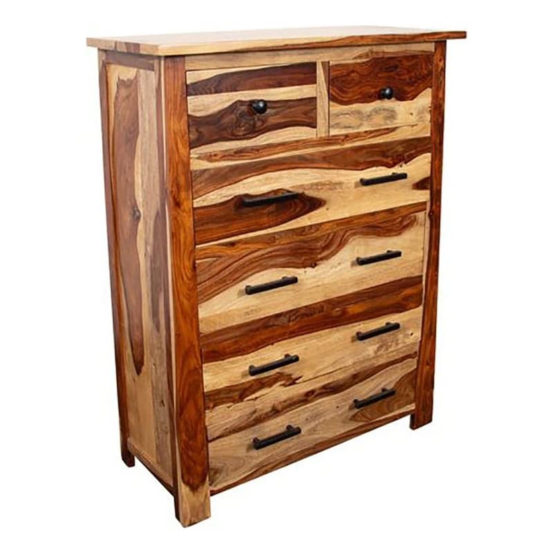 Hawthorne Collections Missoula 6-Drawer Solid Sheesham Wood Dresser - Fully Assembled Bedroom Furniture for Storage & Organization