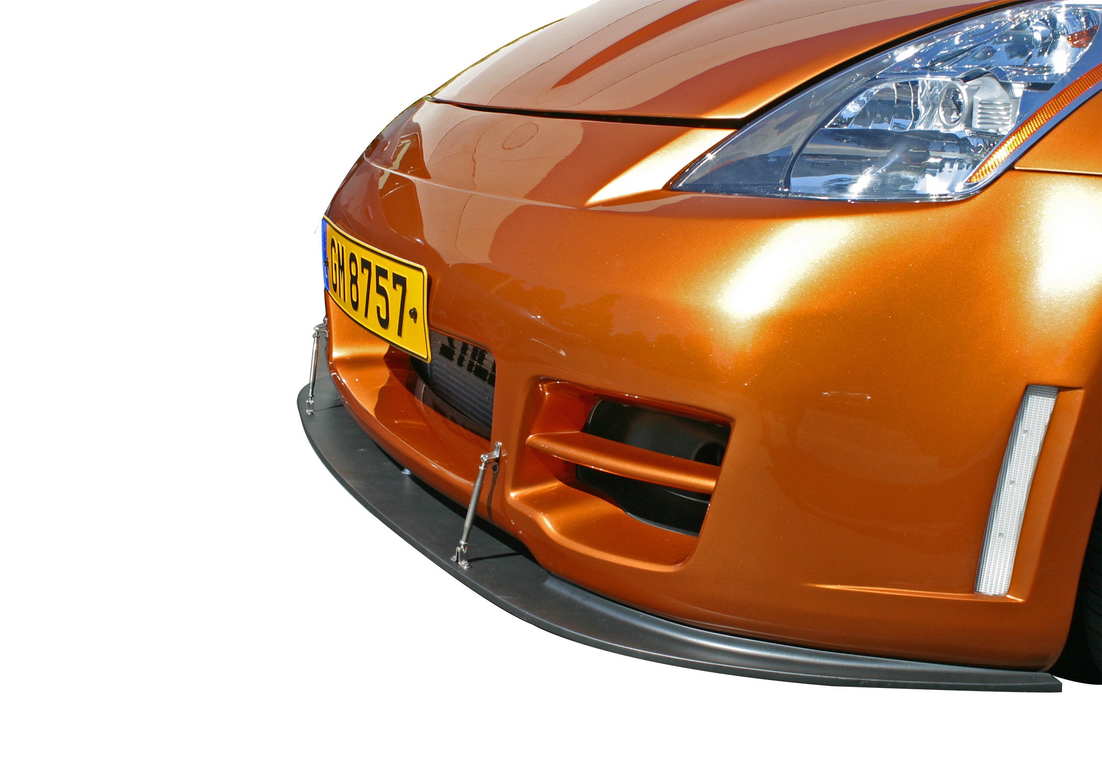2003-2009 Nissan 350Z Z33 & 2003-2007 Infiniti G35 Coupe Brake Cooling Ducts - Series 2 Bumper Compatible (Part #1035020) | Performance Upgrade for Track & Street Racing
