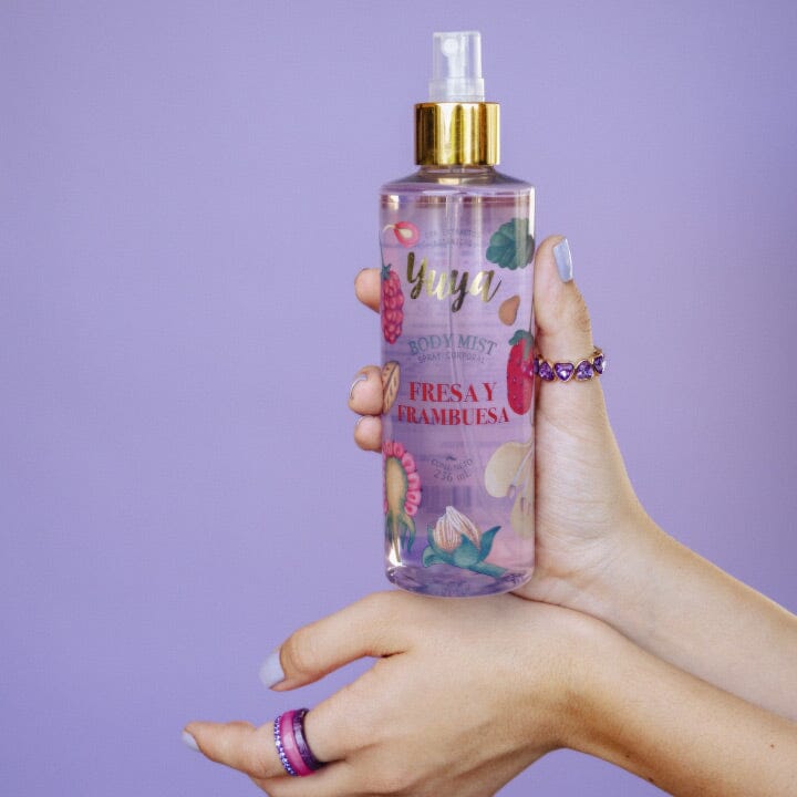 Strawberry Raspberry Body Mist - 8 oz (236 mL) Refreshing Fragrance for Women | Perfect for Daily Use, Gym, Work & Date Nights