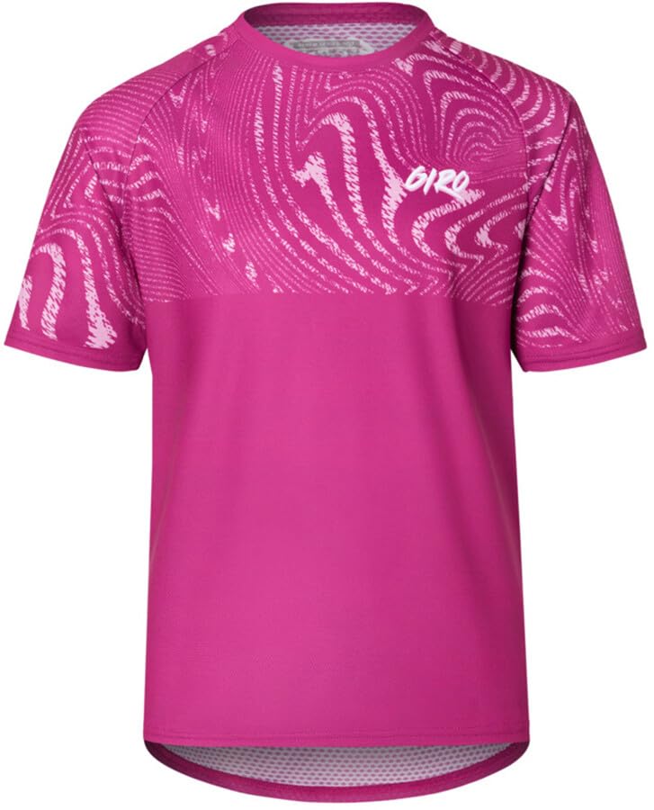Giro Youth Roust Jersey - Kids Cycling Shirt for Boys & Girls - Breathable & Comfortable Youth Bike Jersey for Outdoor Riding, Training & Racing
