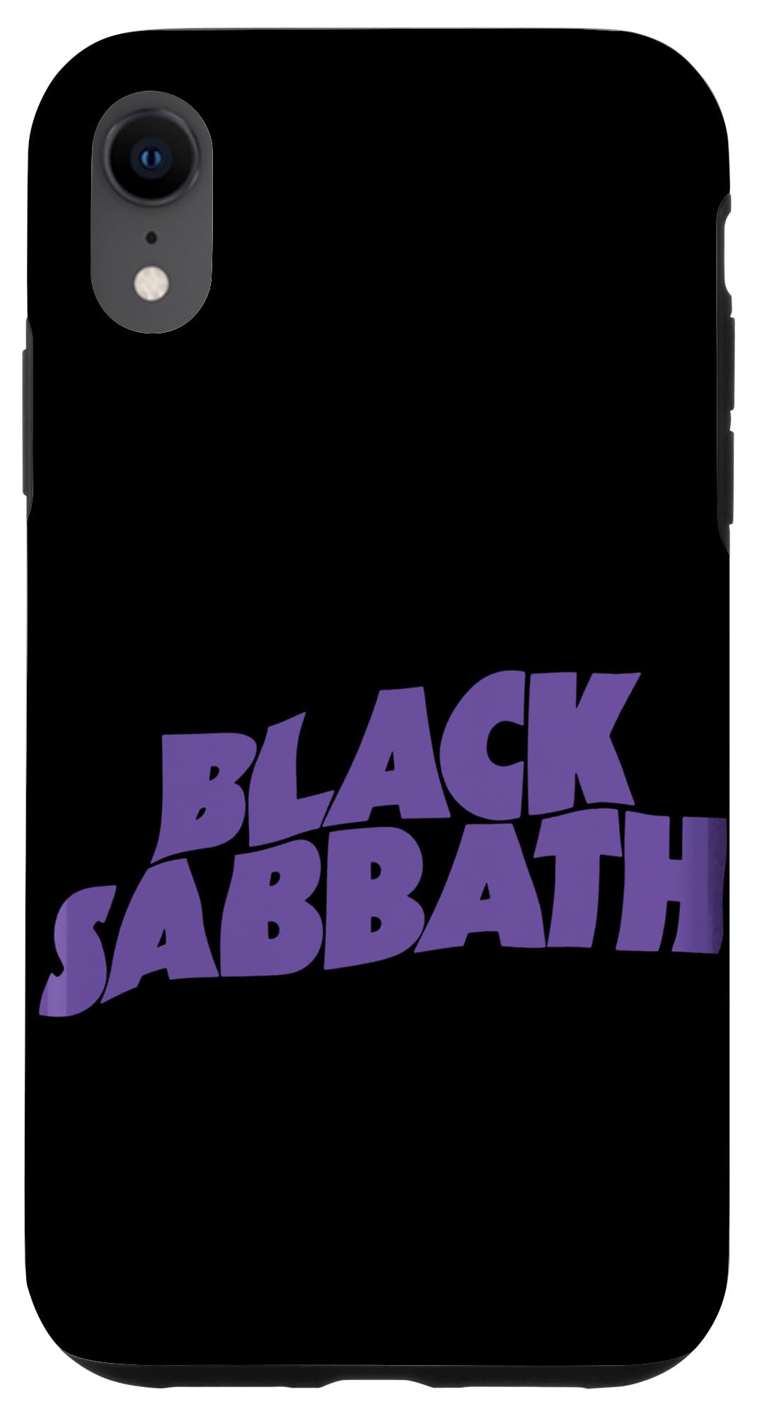 Official iPhone XR Case with Black Sabbath Purple Logo - Durable Protective Cover for Everyday Use, Travel & Concerts