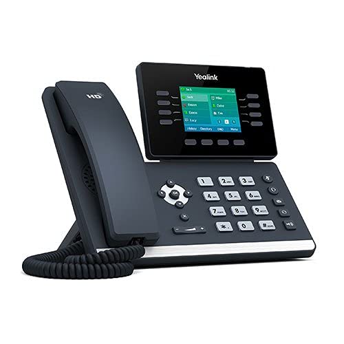 Yealink SIP-T52S Gigabit 12-Line VoIP WiFi Business Desk Phone with 2.8