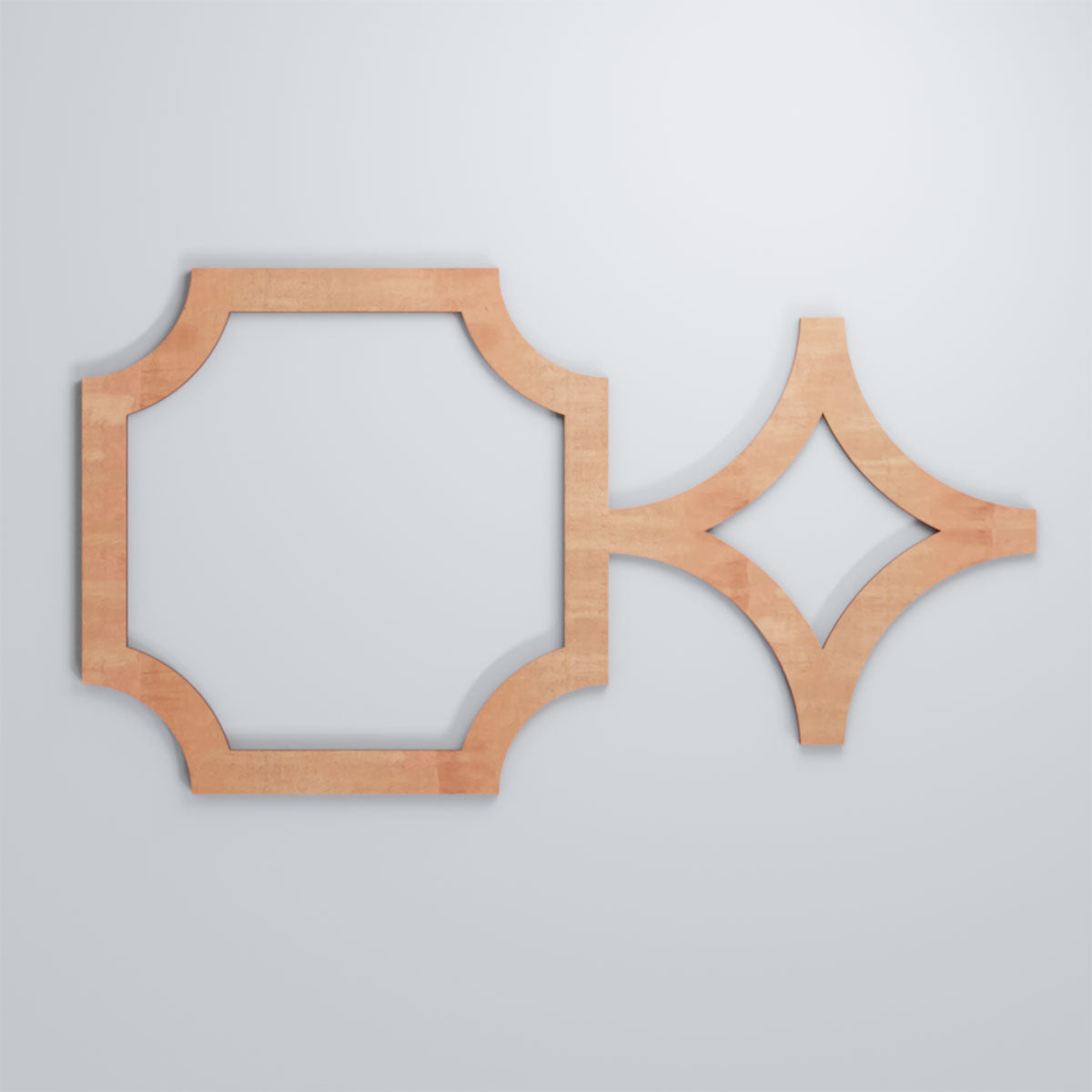 Anderson Decorative Fretwork Wall Panels - Laser Cut Wooden Room Dividers & Decorative Screens for Home, Office, and Wedding Decor