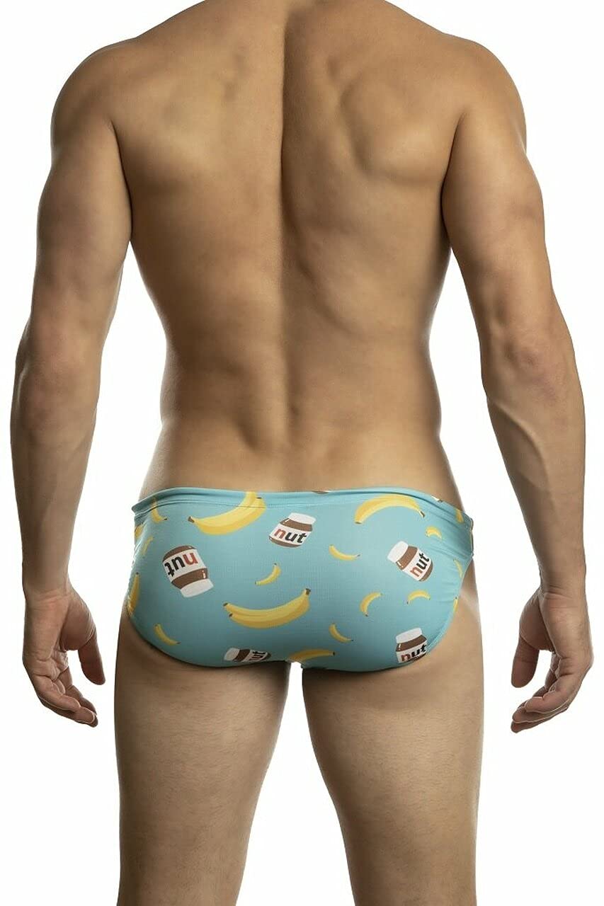Jack Adams Men's Nut & Butter Swim Brief - Comfortable & Stylish Swimwear for Beach, Pool & Vacation - Perfect for Swimming, Sunbathing & Water Sports