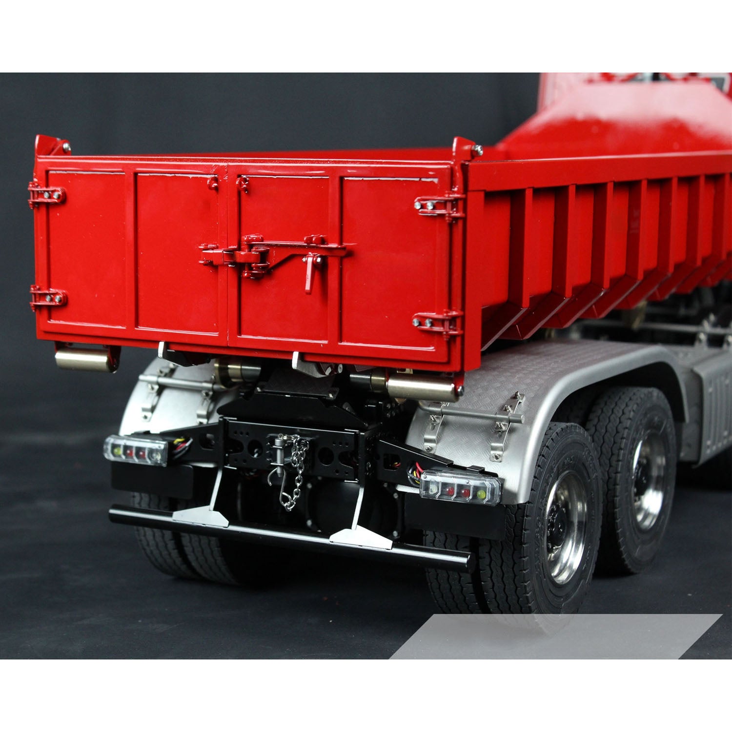 1/14 Scale 8x8 Metal Hydraulic RC Dump Truck - Radio Controlled Tipper with Standard Bucket | Hobby Model DIY PNP Kit | Perfect for Construction Site Play & Off-Road Adventure