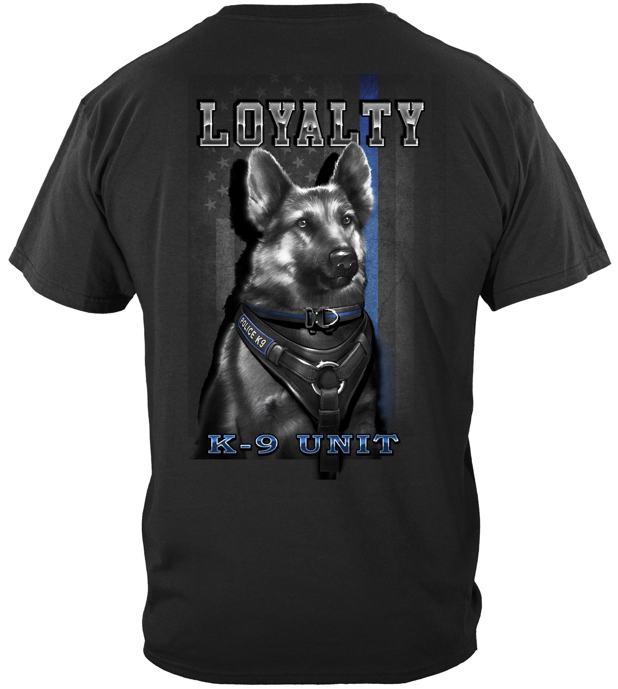Erazor Bits Law Enforcement T-Shirts - Premium Police Themed Cotton Shirts for Officers & Supporters - Perfect for Duty, Training & Everyday Wear