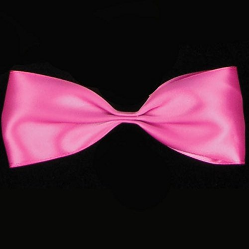 The Ribbon People Bubblegum Pink Double Face Satin Craft Ribbon - 2 Inch x 27 Yards Bulk Roll for Gift Wrapping, DIY Crafts, Hair Bows, Wedding Decorations & Party Favors