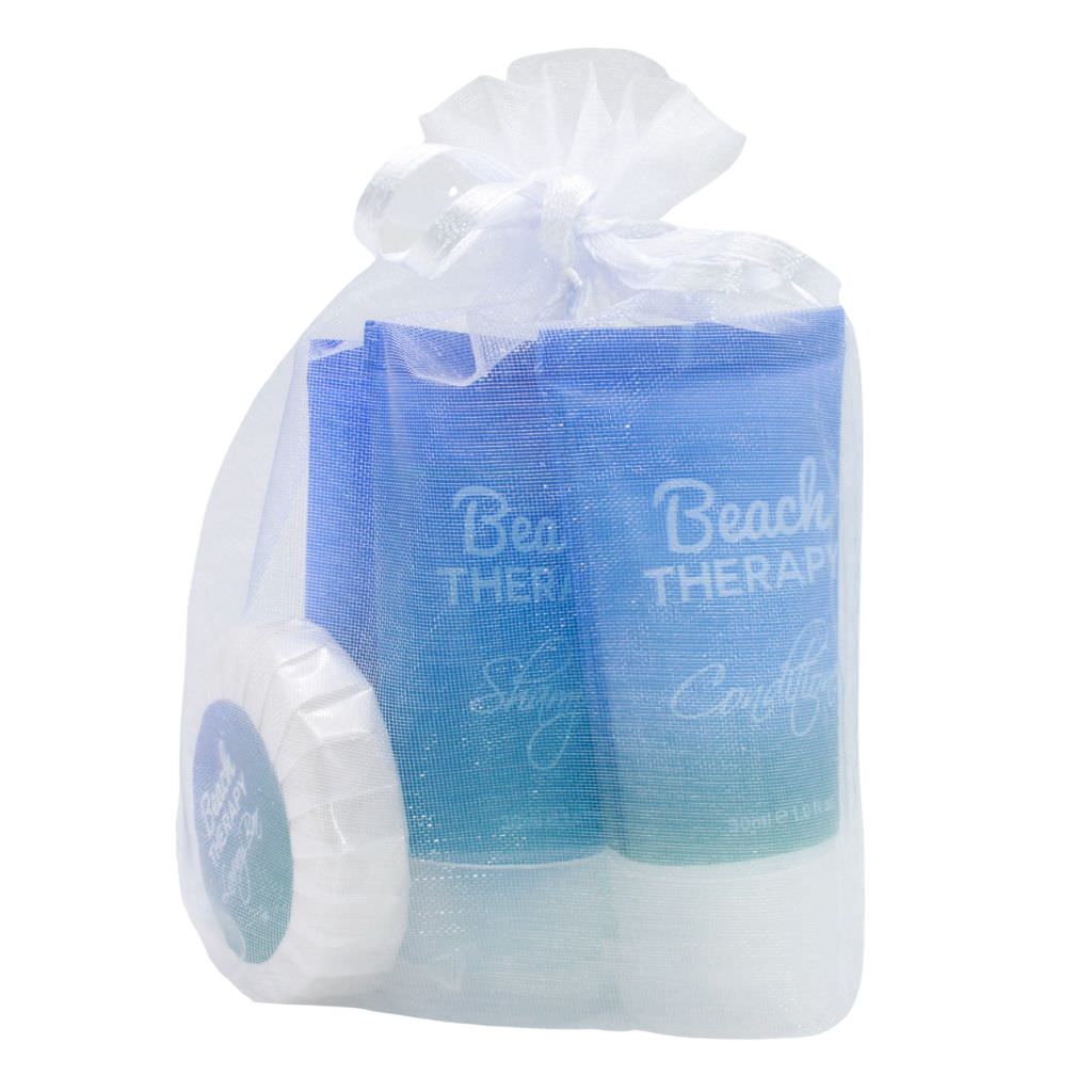 Luxury Hotel Toiletries Set - Premium Travel-Sized Shampoo, Conditioner, Body Wash & Lotion in Elegant Gift Bags | Perfect for Beach Vacations, Spa Getaways & Hotel Stays