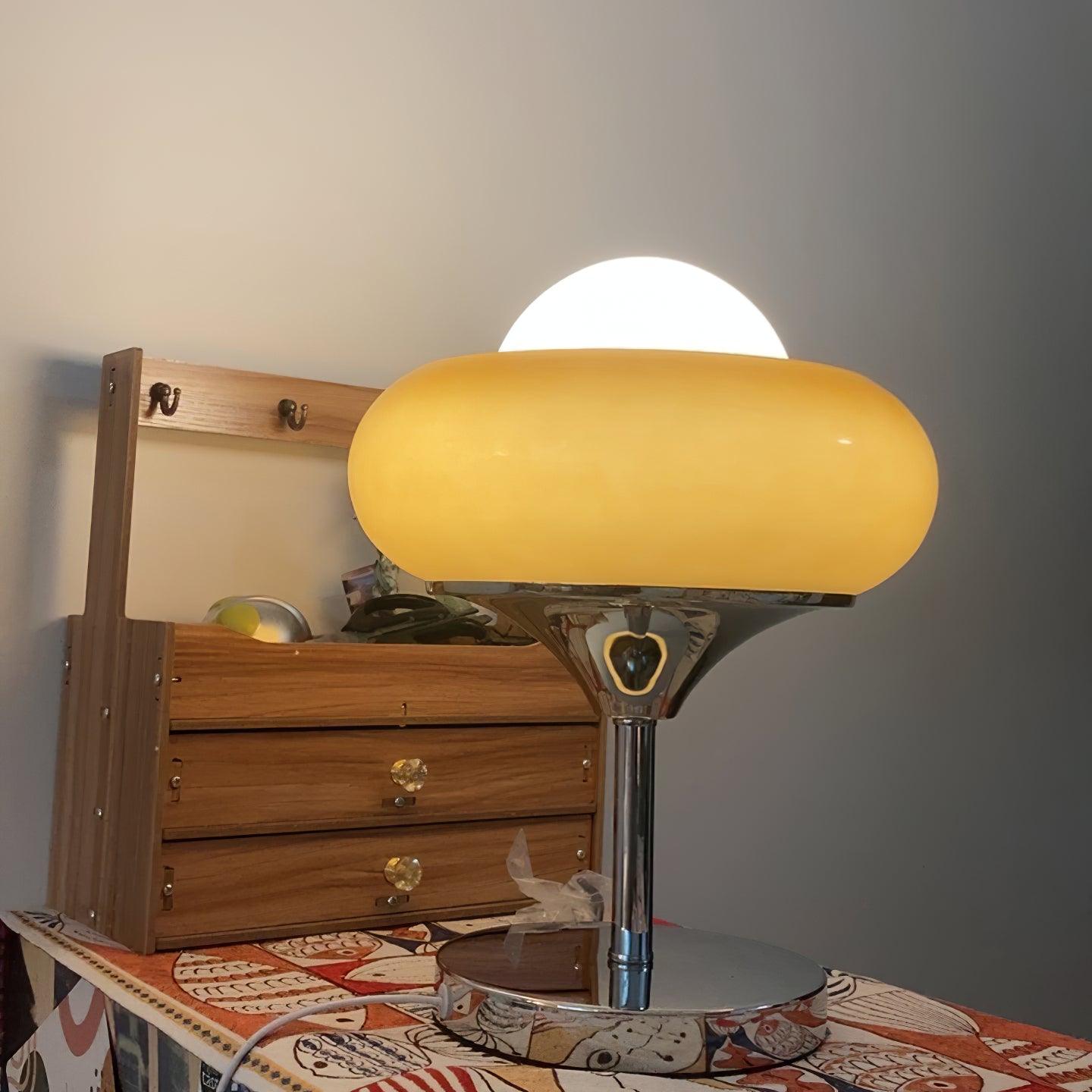 Harvey Table Lamp - Modern LED Desk Light for Home Office, Bedroom & Living Room | Adjustable Brightness & Energy Efficient
