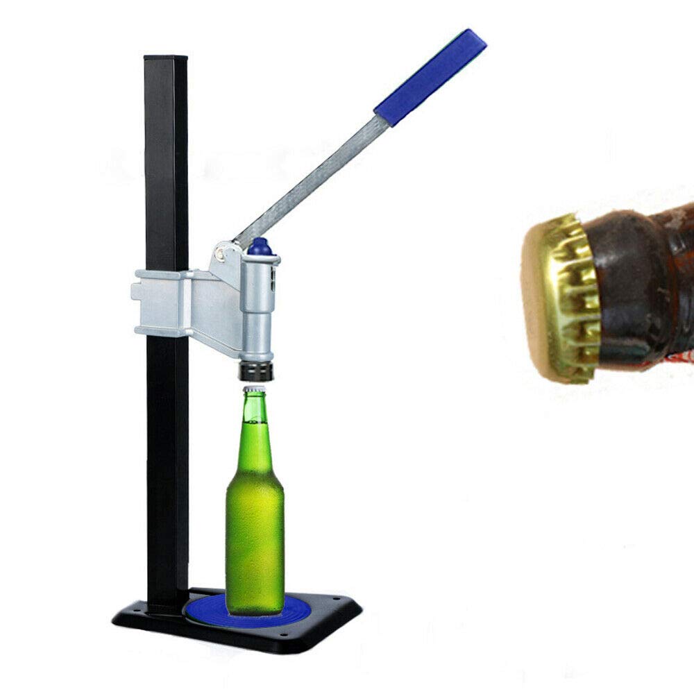 Futchoy Manual Beer Bottle Capper - Homebrewing Bench Cap Sealer for Beer, Soda & Soft Drinks | Perfect for Home Brewing, Craft Beer Making & Bottling Parties