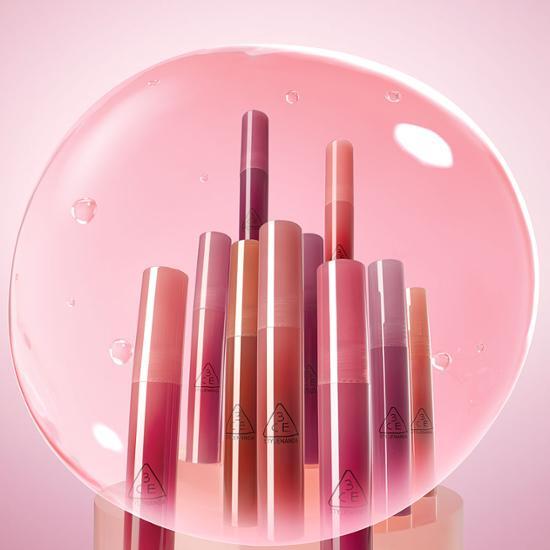 3CE Drop Glow Gel 3.8g - Hydrating Lip Gloss with Shimmer | Perfect for Daily Wear & Night Out Makeup