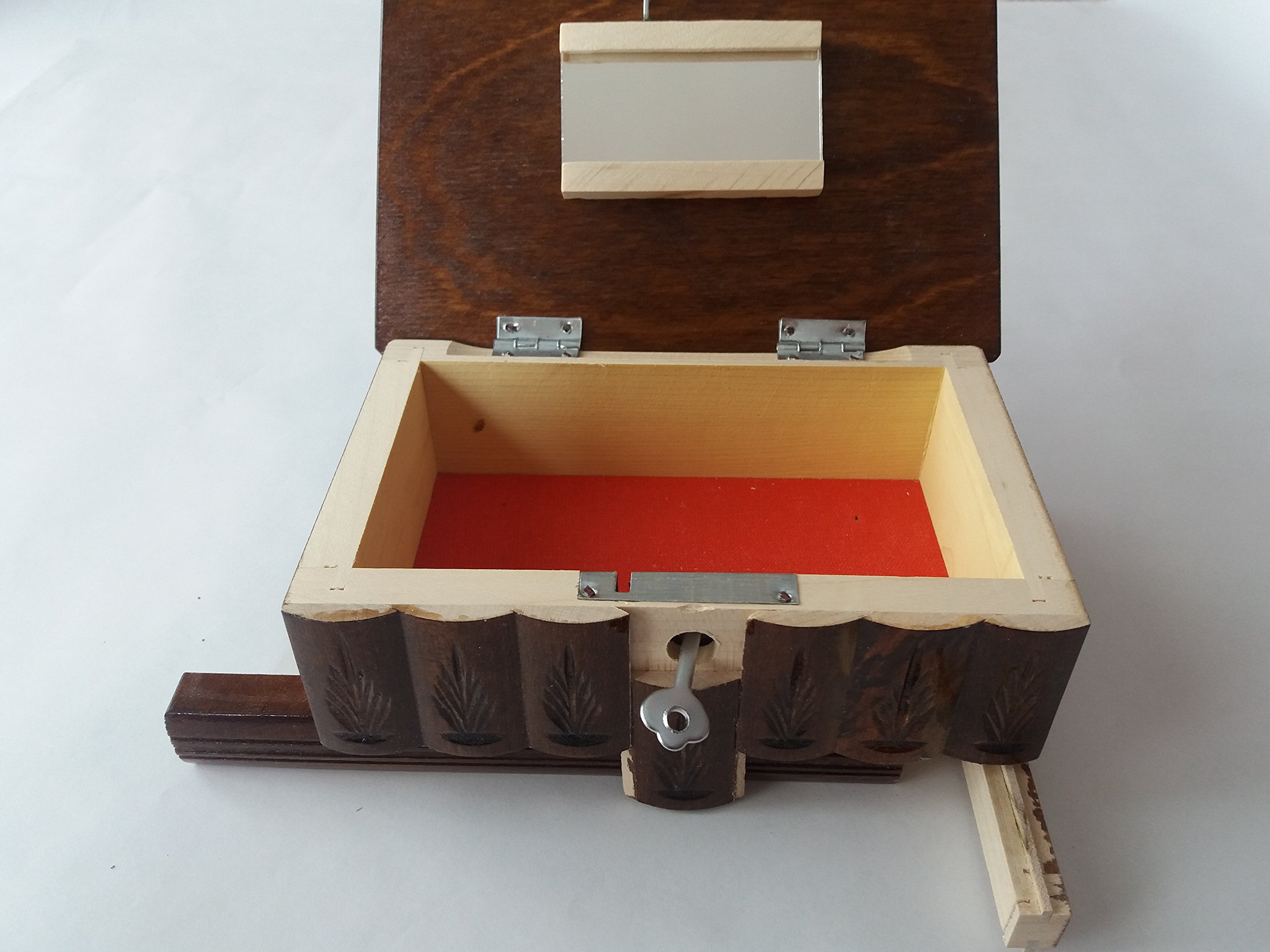 Magic Puzzle Jewelry Box - Secret Tricky Carved Wooden Brain Teaser Gift for Adults (Chocolate Brown) | Perfect for Treasure Hunts, Escape Rooms & Mind-Challenging Games