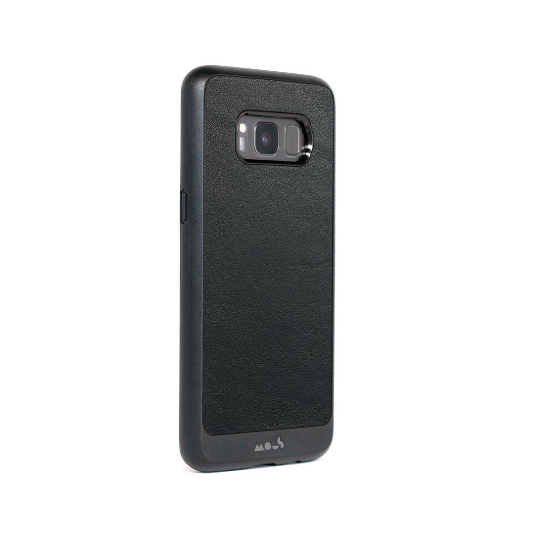 Premium Black Leather Phone Case for iPhone & Samsung - Limitless 2.0 Slim Protective Cover with Card Holder | Perfect for Business, Travel & Everyday Use