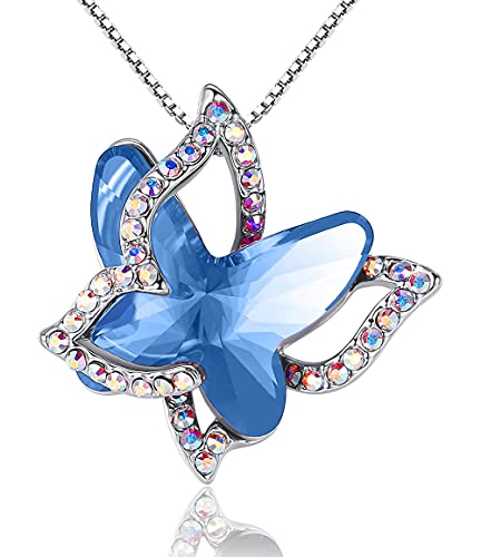 March December Birthstone - Light Sapphire Blue Crystal