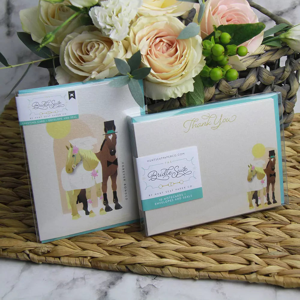 Forever Bonded Notecards - Elegant Greeting Cards for Weddings, Anniversaries & Special Occasions - Perfect for Handwritten Love Letters & Keepsakes